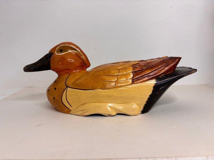 Lokeend - Antique Europe ca. 1930 -1940 Hand-Carved Wooden, Antiquités & Art, Curiosités & Brocante
