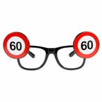 Bril 60 Jaar Verkeersbord, Hobby en Vrije tijd, Feestartikelen, Verzenden, Nieuw