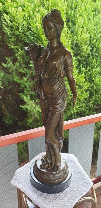 After A. Moreau - Beeld, 4 Seasons – Summer - 81 cm -, Antiek en Kunst, Curiosa en Brocante
