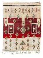 Marokkaanse Boujad tapijt in natuurlijke wol – met de hand, Nieuw