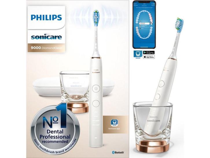 Philips Sonicare DiamondClean 9000 - Luxe Elektrische, Handtassen en Accessoires, Uiterlijk | Mondverzorging, Nieuw, Verzenden