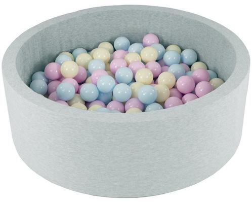 Kinderen ballenbad - 150 pastelkleurige ballen - rond 90x..., Kinderen en Baby's, Speelgoed | Babyspeelgoed, Nieuw, Ophalen of Verzenden