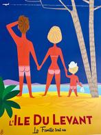 Monsieur Z - Affiche de Tourisme LIle du Levant - La, Antiek en Kunst