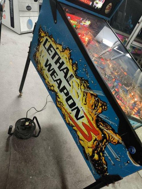 data east - Elektronische flipperkast Lethal weapon 3, Antiek en Kunst, Antiek | Wandborden en Tegels