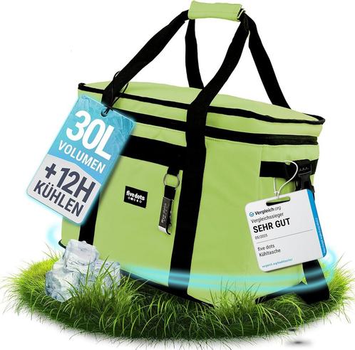 Tweedekans | five Dots Koeltas - 30L Inhoud - Waterdicht -, Audio, Tv en Foto, Foto | Cameratassen, Ophalen of Verzenden