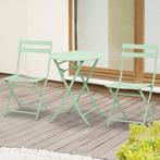 Bistrotuinset - Outdoor Living - Opklapbaar - Groen, Tuin en Terras, Ophalen of Verzenden, Nieuw