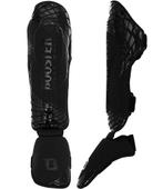 Booster BFG CUBE Kickboks Scheenbeschermers Zwart Zwart, Sport en Fitness, Vechtsporten en Zelfverdediging, Verzenden, Nieuw, Overige