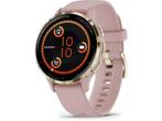 Garmin Venu 3S - Smartwatch - AMOLED-scherm 1,2 - Goud Roze, Verzenden, Zo goed als nieuw