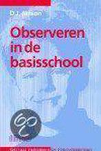 Observeren in de basisschool / Speciaal onderwijs en, Boeken, Verzenden, Gelezen, D.J. Janson