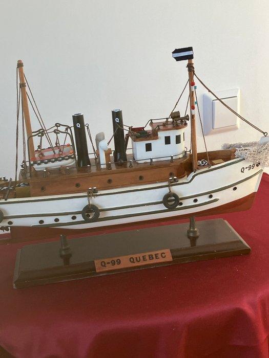 Maritieme objecten - zeedleper Q-99 uit Quebec - Hout, Antiek en Kunst, Curiosa en Brocante