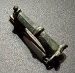 Romain antique Bronze Fibule-broche en forme d’arc