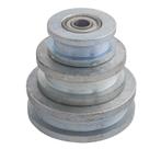 Gietijzeren Wiel of Schijf met vierkante groef Gelagerd 75mm, Verzenden, Nieuw