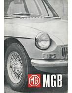1968 MG MGB INSTRUCTIEBOEKJE NEDERLANDS