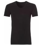 2dekans | Ten Cate Bamboo Basic Heren T-Shirt V-Hals - Zwart, Kleding | Heren, T-shirts, Ophalen of Verzenden, Nieuw