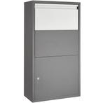 tectake Pakketbox Fortress met veiligheidsklep 44 x 22 x 82, Tuin en Terras, Verzenden, Nieuw