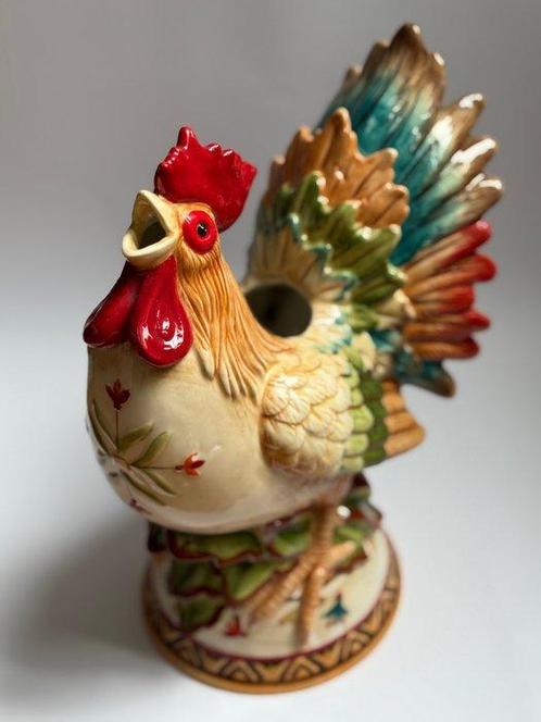 Fitz and Floyd - Figuur - Large Rooster - Keramiek, Antiek en Kunst, Antiek | Glaswerk en Kristal