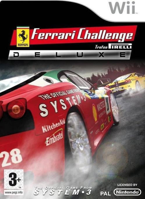 Ferrari Challenge Trofeo Pirelli Deluxe (Wii Games), Games en Spelcomputers, Games | Nintendo Wii, Zo goed als nieuw, Ophalen of Verzenden