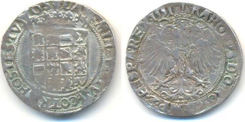 4 Patards 1551 Flandern: Karl V von Habsburg, 1506-1555:, Timbres & Monnaies, Monnaies | Europe | Monnaies non-euro, Envoi