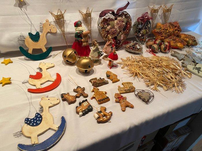 Kerstversieringen verschiedene (80) - Kerstversieringen,, Diversen, Kerst