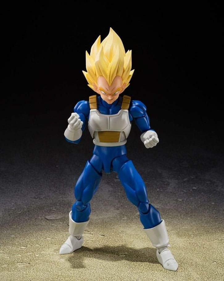 Dragon Ball Z S.H.Figuarts Action Figure Super Saiyan Vegeta, Verzamelen, Film en Tv, Ophalen of Verzenden