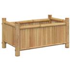 Plantenbak Bamboe 50x30 - Retour Deal - Ideaal voor kruiden!, Tuin en Terras, Minder dan 30 cm, Verzenden, Minder dan 60 cm, Nieuw