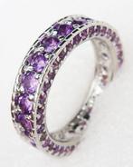 Zilver, Amethist - Geloofsring - Zilver 925 - Sereniteit en