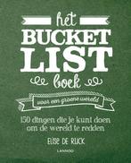 Het Bucketlist boek voor een groene wereld 9789401462112, N.v.t., Elise de Rijck, Zo goed als nieuw, Verzenden
