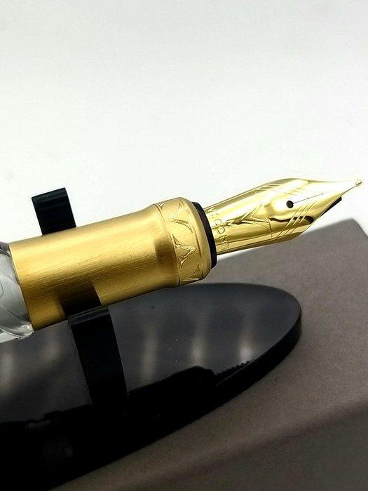 Visconti - Visconti Opera Gold Blue FPM Steel Nib - Zonder, Verzamelen, Pennenverzamelingen