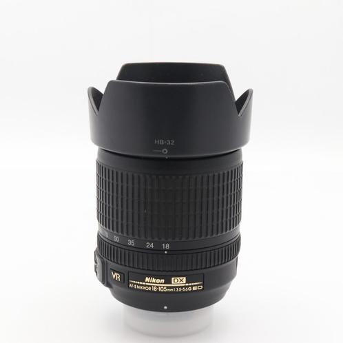 Nikon AF-S 18-105mm F/3.5-5.6G VR ED DX | Tweedehands, Audio, Tv en Foto, Foto | Lenzen en Objectieven, Zo goed als nieuw, Verzenden