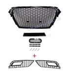 RS4 Look Front Grill Black Edition + Mistlamp Roosters voor, Ophalen of Verzenden