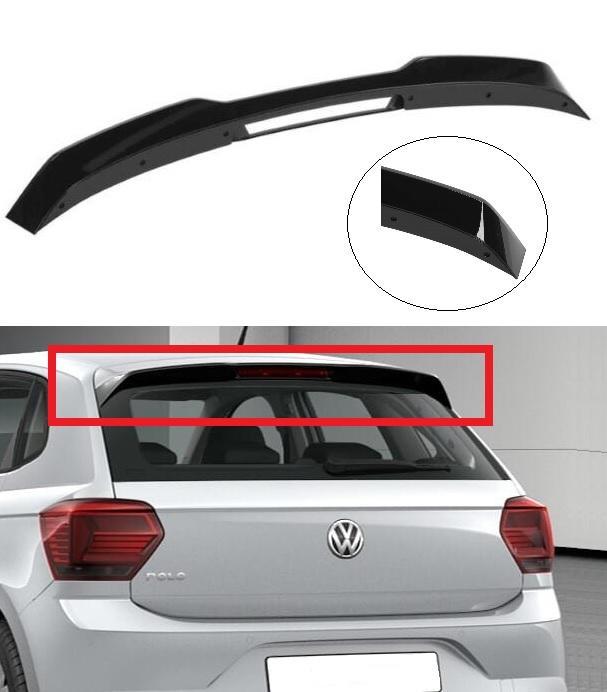 Dakspoiler | Volkswagen | Polo 17-21 5d hat. / Polo 21- 5d h, Auto-onderdelen, Carrosserie, Nieuw, Volkswagen, Verzenden