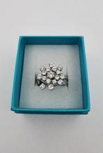 Ring - 14 karaat Witgoud Diamant - Diamant, Handtassen en Accessoires, Antieke sieraden
