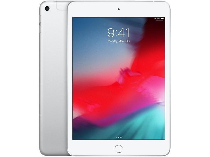 Apple iPad Mini (2019) - Wi-Fi + Cellular - 256GB - Zilver, Computers en Software, Apple iPads, Zo goed als nieuw, Verzenden