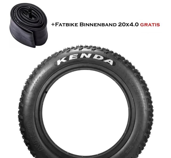 Kenda Fatbike Buitenband 20 X 4.0 – Extra Grip & Duurzaam –, Vélos & Vélomoteurs, Accessoires vélo | Autres Accessoires de vélo