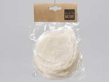 Capiz Camar schelpen naturel, 250 gram beschikbaar voor biedingen