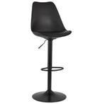 Tabouret réglable 'TUTO' noir (Tabouret design)