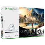 Xbox One S 1TB Pack-Assassins Creed Origins & Rainbow Six, Ophalen of Verzenden, Nieuw