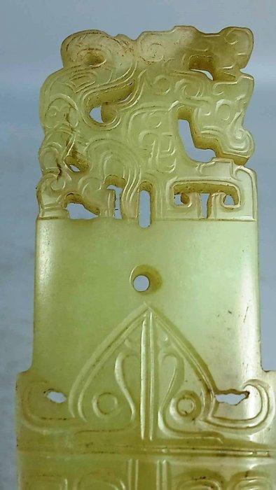 Ceremonial Dagger — Hand-Carved Hardstone with Provenance -, Antiek en Kunst, Antiek | Overige Antiek