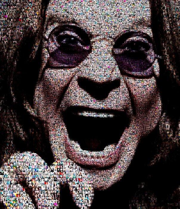 David Law - Crypto Ozzy Osbourne V - Format XL - 60x90, Antiek en Kunst, Kunst | Designobjecten