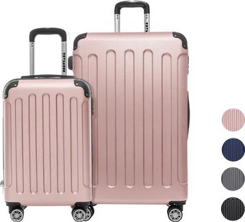 2dekans | TRVLMORE Kofferset - 2 Delig - 38L Handbagage + beschikbaar voor biedingen