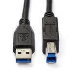 USB A naar USB B kabel | 1 meter | USB 3.0 (100% koper), Computers en Software, Nieuw, Verzenden
