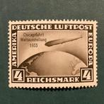 Duitse Rijk 1933 - 4 Mark Chicagofarth (MH) - Michel 498, Postzegels en Munten, Gestempeld