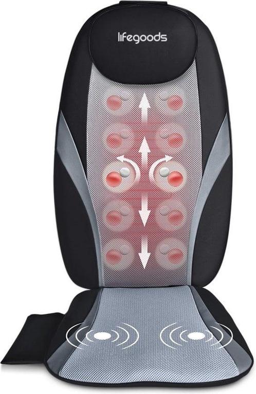 2eChoix | Coussin de massage Shiatsu - Auronic - Fauteuil de, Sport en Fitness, Massageproducten, Ophalen of Verzenden