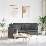 vidaXL Modulaire bank met kussens corduroy stof donkergrijs, Huis en Inrichting, Zetels | Zetels, Verzenden, Nieuw