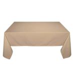 Tafelkleed Sandalwood Bruin 132x132cm - Treb SP, Huis en Inrichting, Verzenden, Nieuw, Overige kleuren, Tafelkleed of Tafelzeil