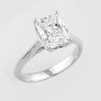 Ring - 14 karaat Witgoud - 3.03ct. tw. Diamant (Lab-grown), Nieuw