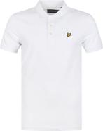 Lyle and Scott Polo Wit maat Maat 46 (S) of kleiner Heren, Verzenden, Wit, Nieuw, Lyle and Scott