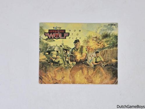Nintendo NES - Operation Wolf - USA - Manual, Games en Spelcomputers, Games | Nintendo NES, Gebruikt, Verzenden