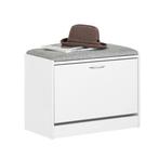 2dekans | SoBuy Schoenen Opbergkist Met Zitkussen - Zitbank, Ophalen of Verzenden, Nieuw