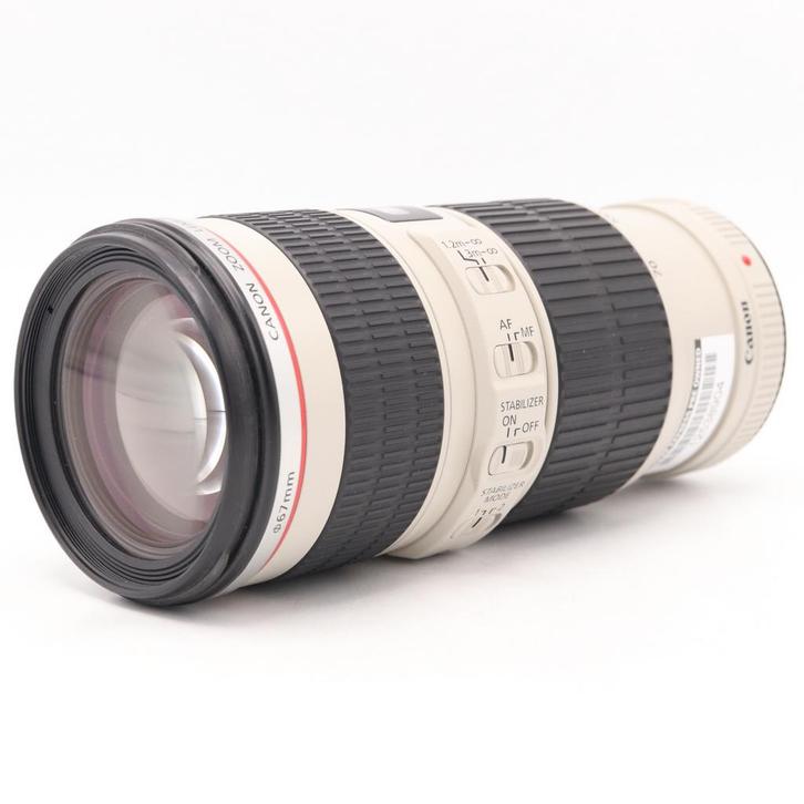Canon EF 70-200mm F/4 L IS USM | Tweedehands, Audio, Tv en Foto, Foto | Lenzen en Objectieven, Zo goed als nieuw, Verzenden